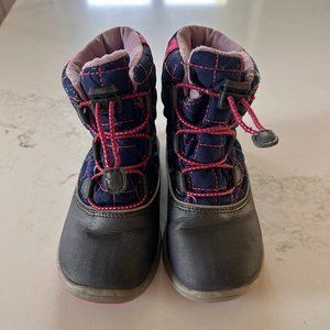 See Kai Run Boots Abby Waterproof Navy/Dark Gray Size 11